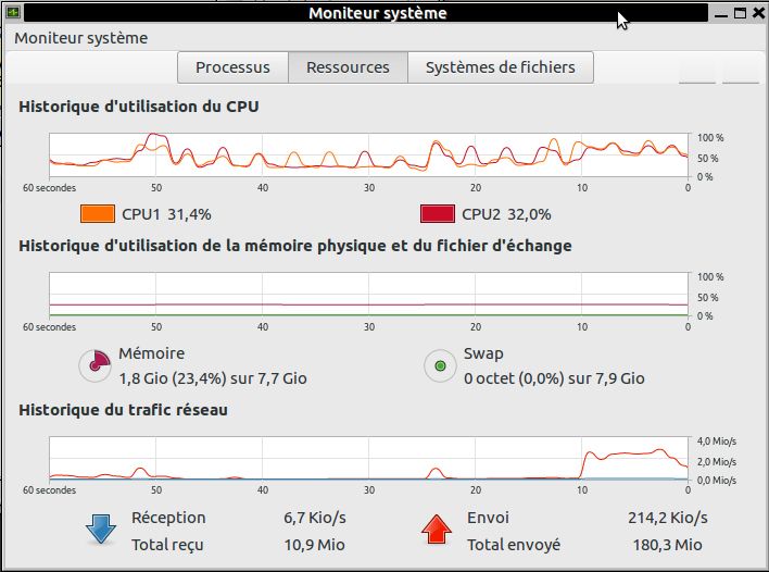 Moniteur Système MATE