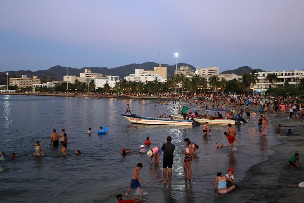 la plage de Santa Marta - l'autre ailleurs en Colombie, une autre idée du voyage