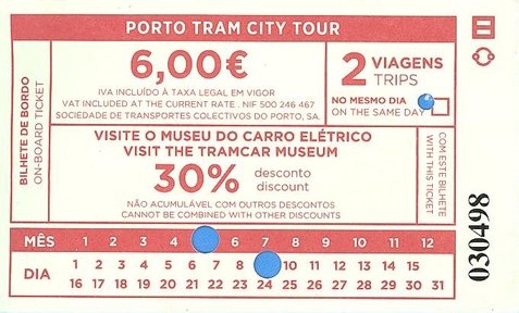 Ticket Tram vers la mer