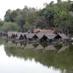 le lac Huay Tueng Tao près de Chiang Mai.