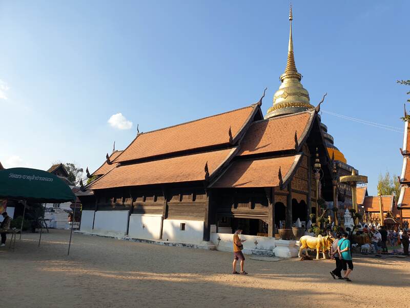 le temple de wat phra that lampang luang a lampang