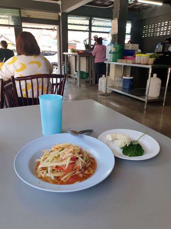 salade de papaye verte a chiang mai