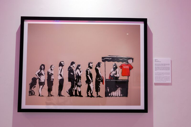 visite de l exposition banksy au moca museum of contemporary art de bangkok 13