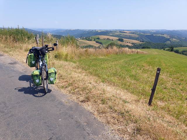 Aurillac Conques Voyage en velo 09