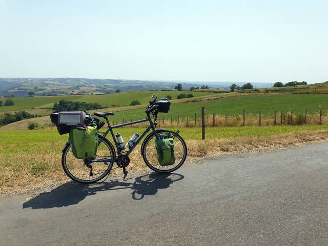 Aurillac Conques Voyage en velo 10