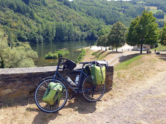 Aurillac Conques Voyage en velo 12