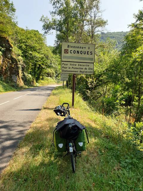 Aurillac Conques Voyage en velo 14