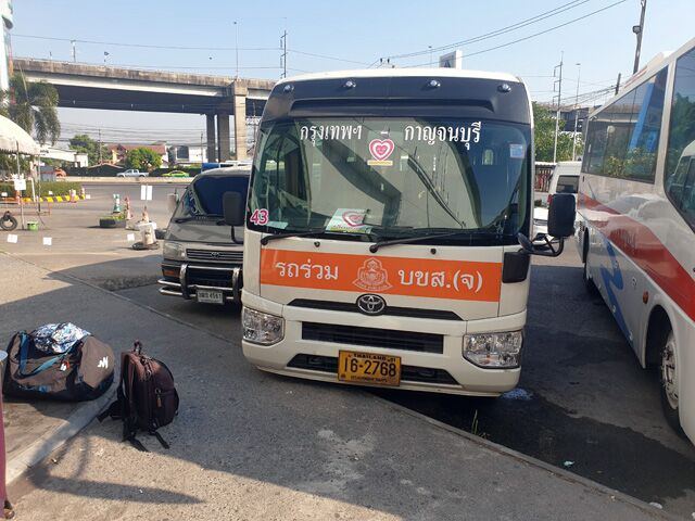 minibus bangkok kanchanaburi